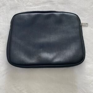Steve Madden Black Leather Accessories Bag
